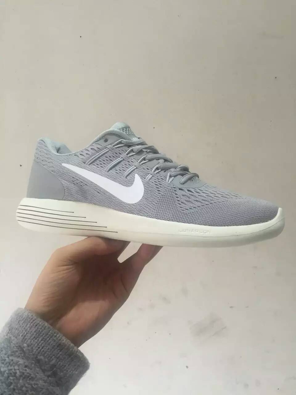 Nike Lunar GLIDE8 SP Grey White Shoes